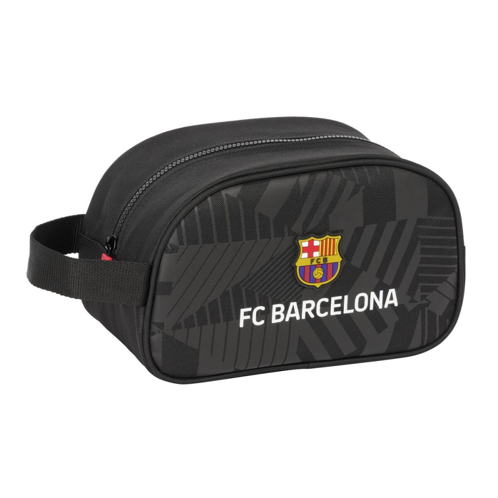 Nécessaire de Voyage F.C. Barcelona Black Noir Sportif 26 x 15 x 12 cm