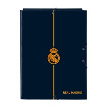 Ring binder Real Madrid C.F. 2nd Kit 24/25 Navy Blue A4 26 x 33.5 x 2.5 cm