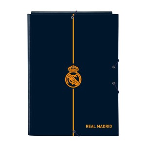 Ringbuch Real Madrid C.F. 2nd Kit 24/25 Marineblau A4 26 x 33.5 x 2.5 cm