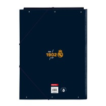 Ring binder Real Madrid C.F. 2nd Kit 24/25 Navy Blue A4 26 x 33.5 x 2.5 cm