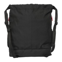 Rucksacktasche mit Bändern F.C. Barcelona Black Schwarz 35 x 40 x 1 cm