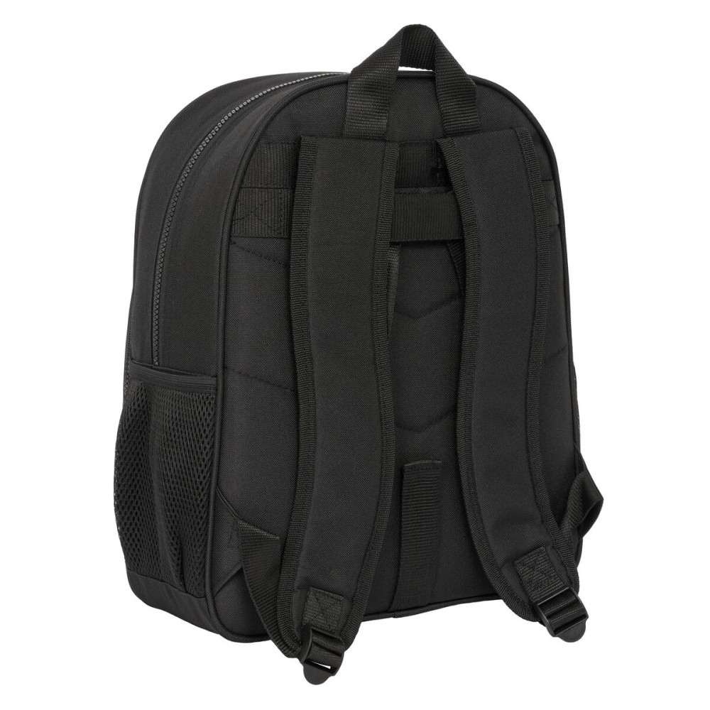 Schulrucksack F.C. Barcelona Black Schwarz 32 x 38 x 12 cm