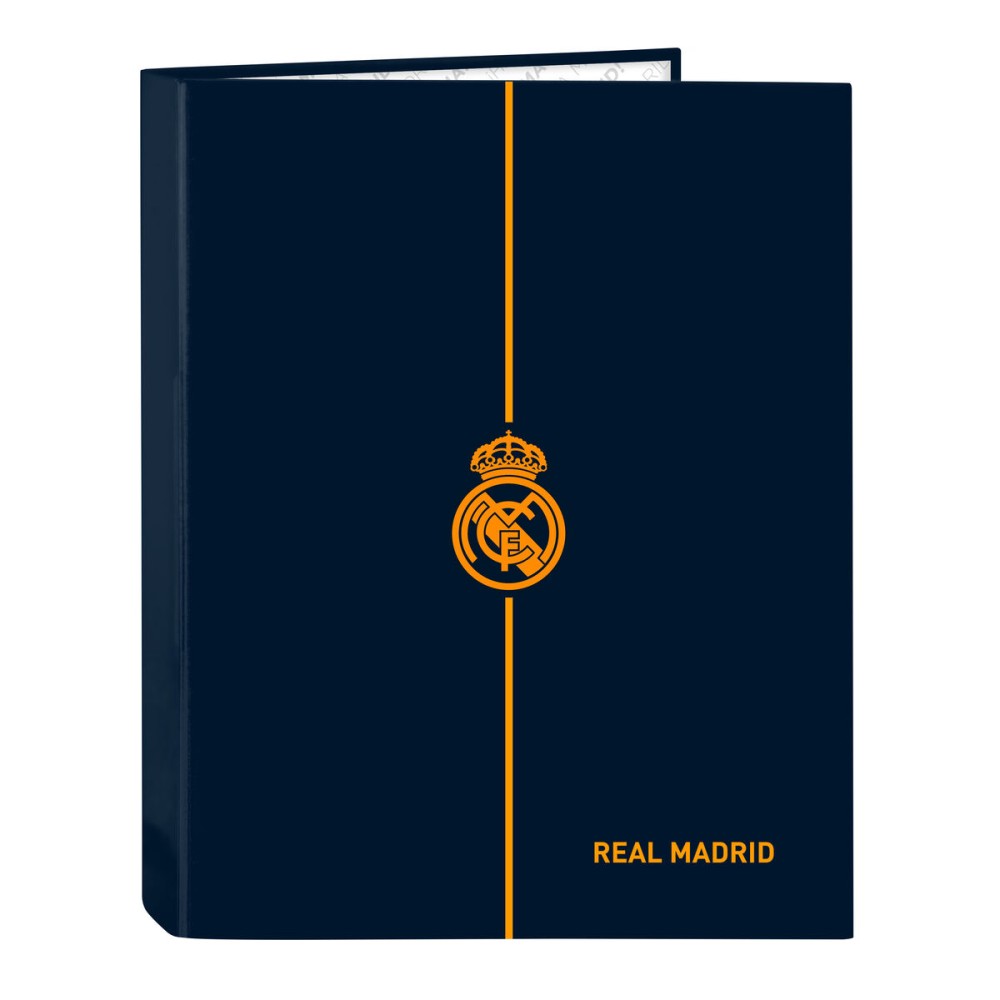 Reliure à anneaux Real Madrid C.F. 2nd Kit 24/25 Blue marine A4 26.5 x 33 x 4 cm