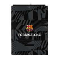 Ring binder F.C. Barcelona Black Black A4 26 x 33.5 x 2.5 cm