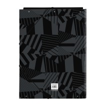 Ring binder F.C. Barcelona Black Black A4 26 x 33.5 x 2.5 cm