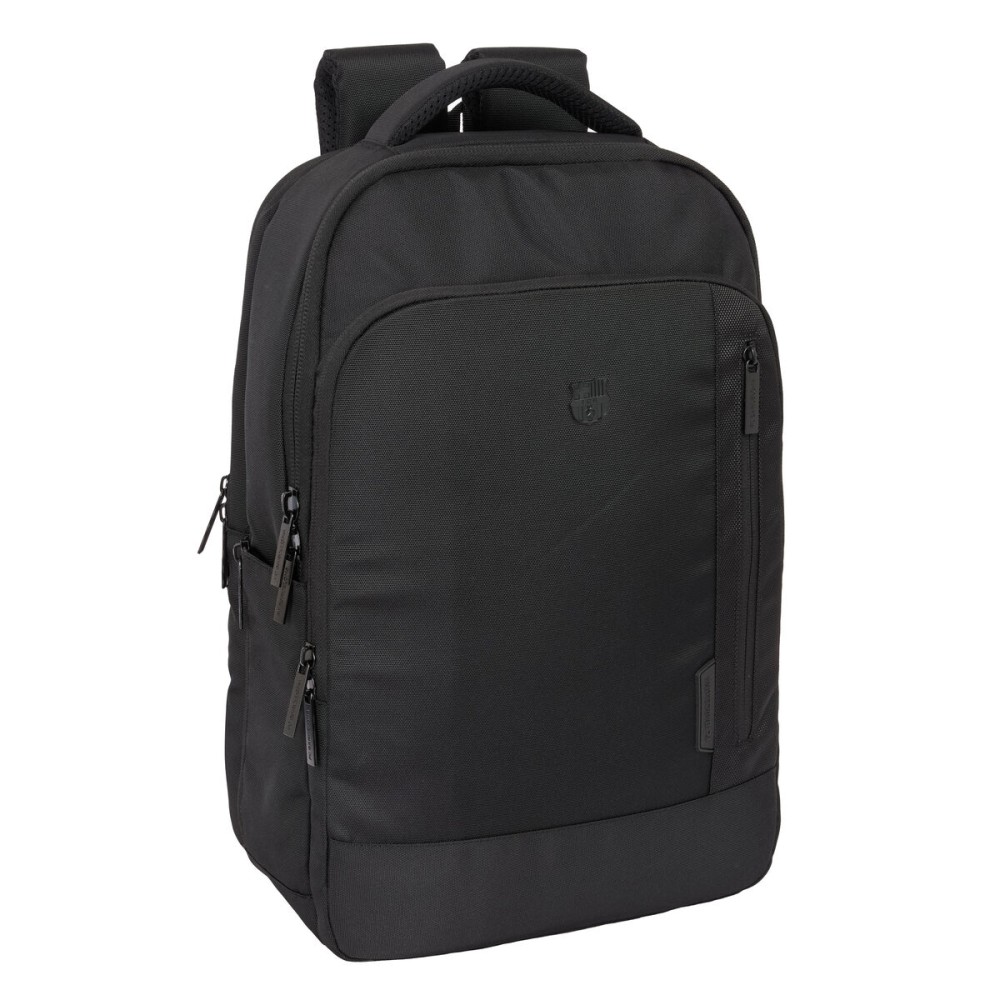 Laptop Backpack F.C. Barcelona Premium Black 29 x 44 x 15 cm