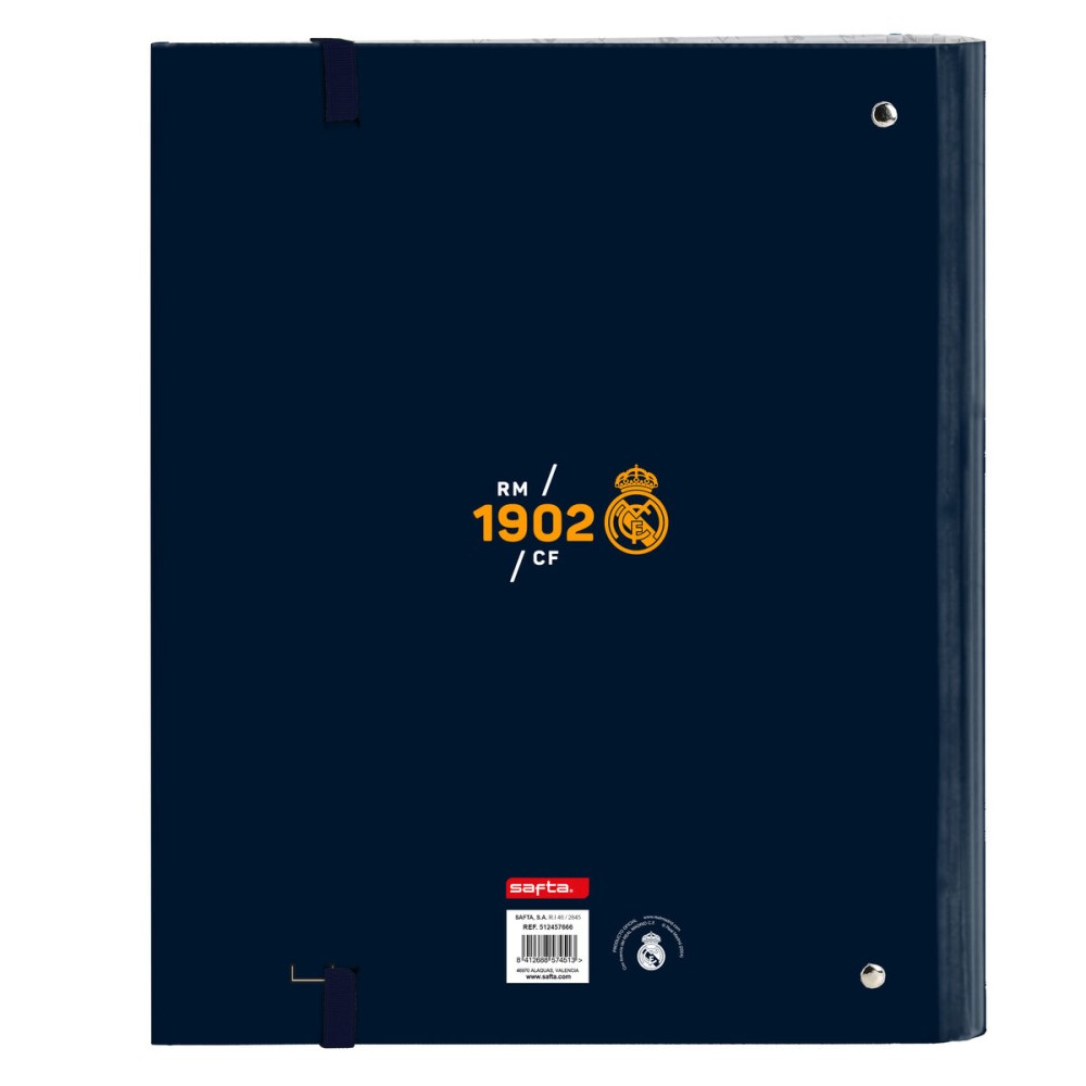 Ring binder Real Madrid C.F. 2nd Kit 24/25 Navy Blue 27 x 32 x 3.5 cm