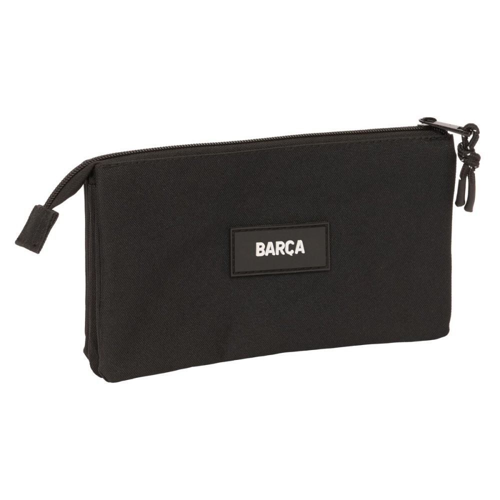 Triple Carry-all F.C. Barcelona Black 22 x 12 x 3 cm