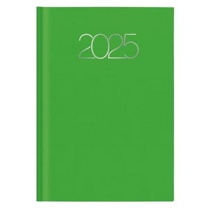 Appointment book Deusto D07 BASE Green A5 14,8 x 21 cm 2025