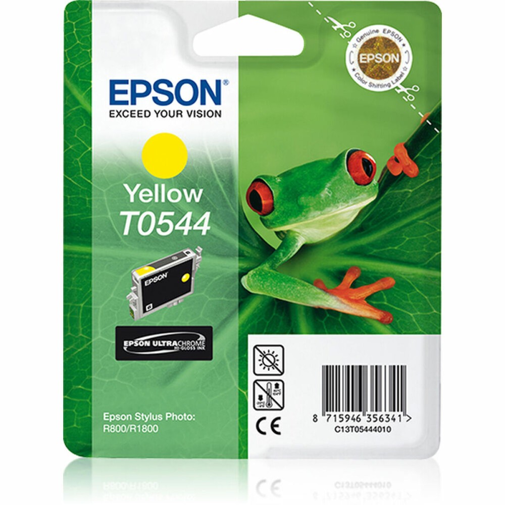 Cartouche d'encre originale Epson Cartucho T0544 amarillo Jaune