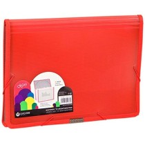 Organiser Folder Carchivo Dune Red Din A4 24,5 x 33,5 x 4 cm