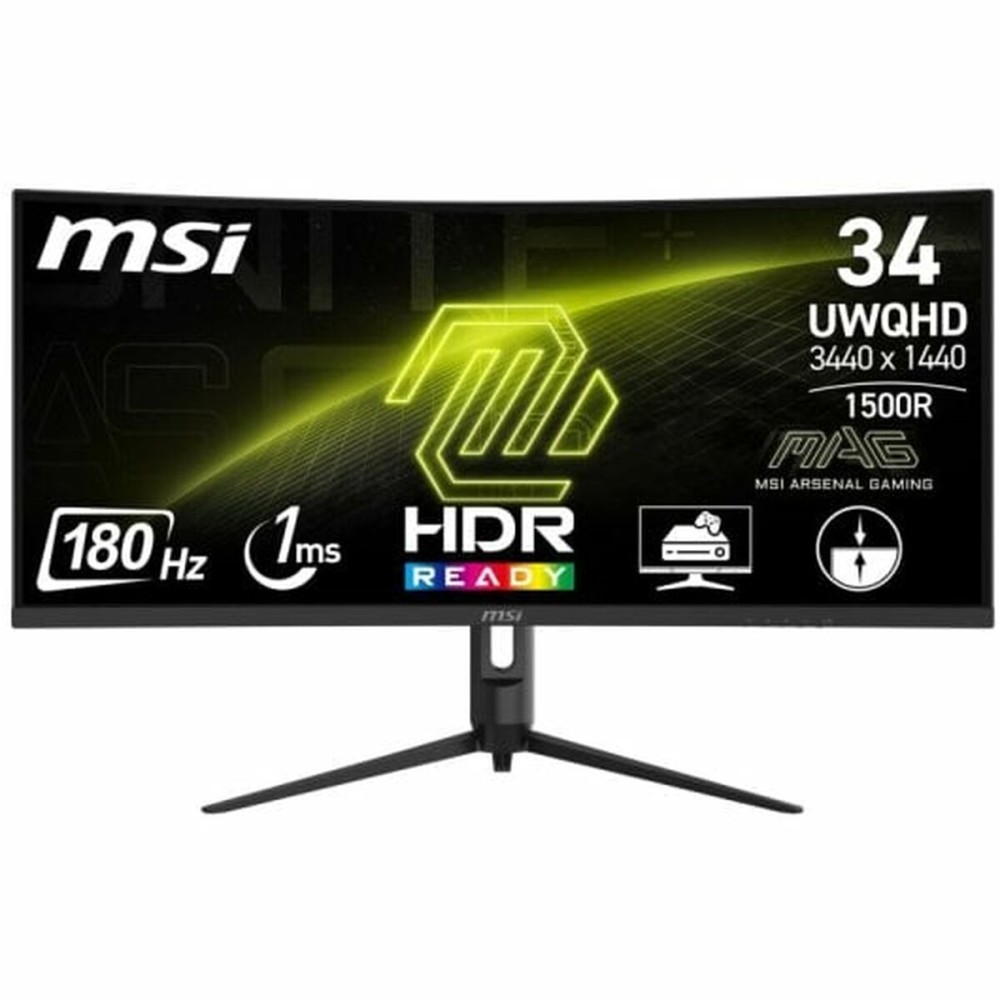 Écran MSI MAG 342CQR E2 34" 180 Hz