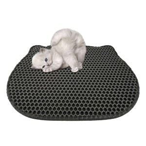 Cat Litter Tray Mat Diamentiq Black EVA (1 Piece)