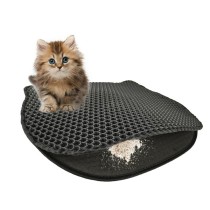 Cat Litter Tray Mat Diamentiq Black EVA (1 Piece)