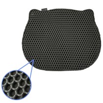 Cat Litter Tray Mat Diamentiq Black EVA (1 Piece)