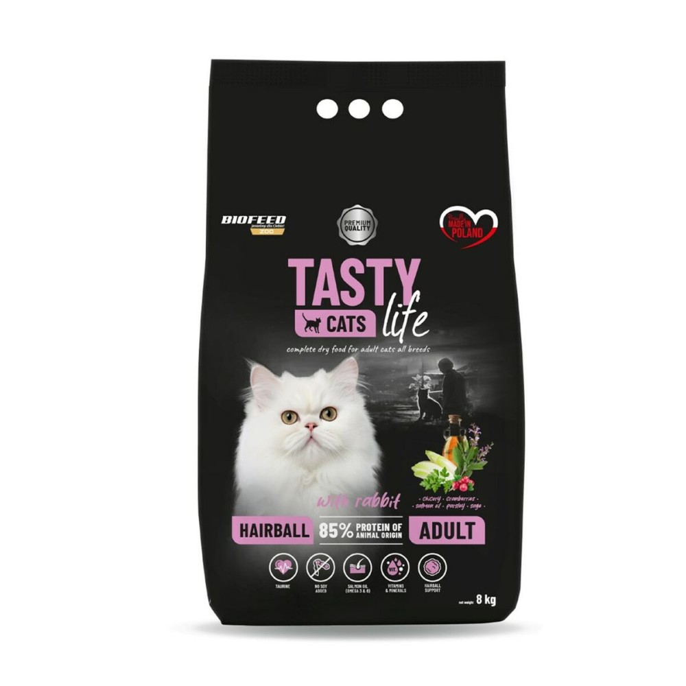 Cat food Biofeed Tasty Cats Life Rabbit 8 kg