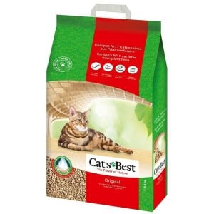 Sable pour chats Cat's Best EcoPlus 20 L Beige