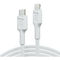 Lightning Cable Green Cell KABGC07W White 1 m