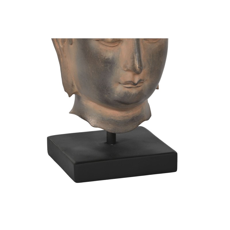 Decorative Figure Home ESPRIT Brown Black Buddha Oriental 15 x 18 x 38 cm