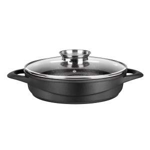 Casserole with Lid Smile MGK-17 Black