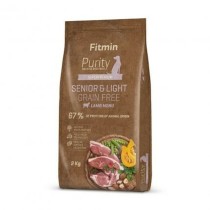 Nourriture Fitmin Purity Grain free Senior & Light Lamb Senior Agneau 2 Kg