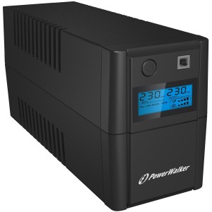 Uninterruptible Power Supply System Interactive UPS Power Walker VI 650 SHL FR 360 W