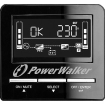 Uninterruptible Power Supply System Interactive UPS Power Walker VI 2000 CW FR 1400 W 2000 VA