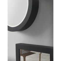 Miroir suspendu Alexandra House Living Noir 59 x 59 x 5 cm