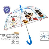 Umbrella Perletti Transparent Fibreglass Ø 64 cm Children's Pirates