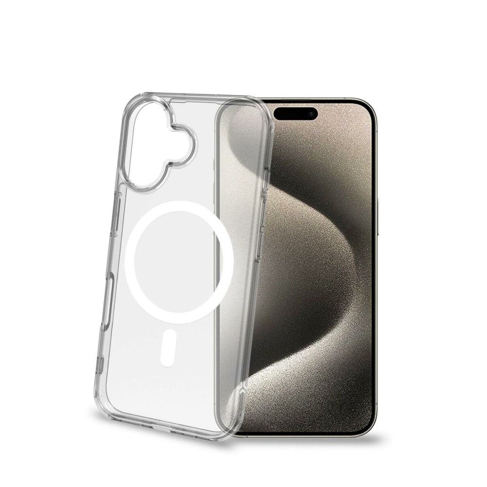 Mobile cover Celly  IPHONE 16 Transparent Apple