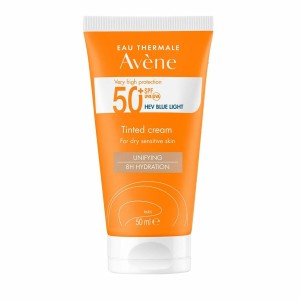 Facial Sun Cream Avene White Spf 50 (4 Units)