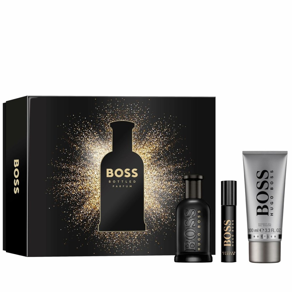 Men's Perfume Set Hugo Boss Boss Bottled Parfum 3 Pieces