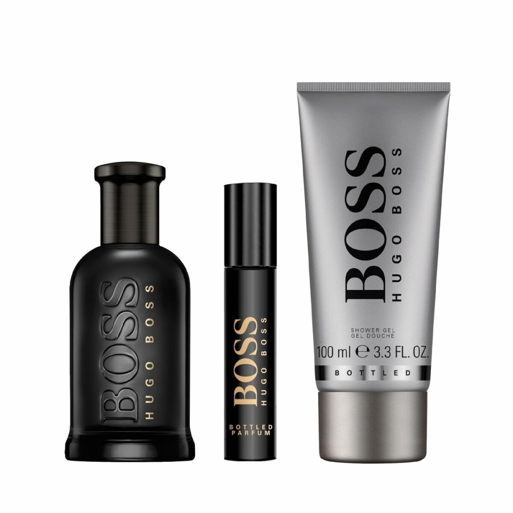 Men's Perfume Set Hugo Boss Boss Bottled Parfum 3 Pieces