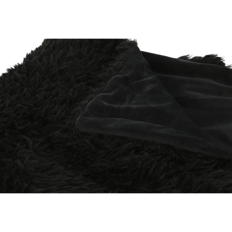 Couverture Home ESPRIT Noir 130 x 170 cm