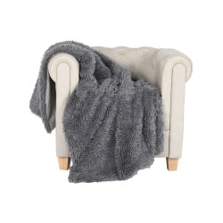 Blanket Home ESPRIT Grey 130 x 170 cm