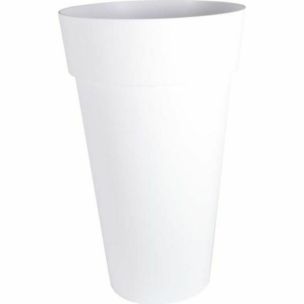 Plant pot EDA 13637 BL SX2 White Circular Ø 48 x 80 cm