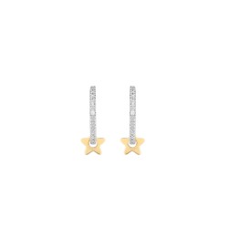 Boucles d´oreilles Femme Secrecy E8638CDAWW900 Argent 925 2 cm