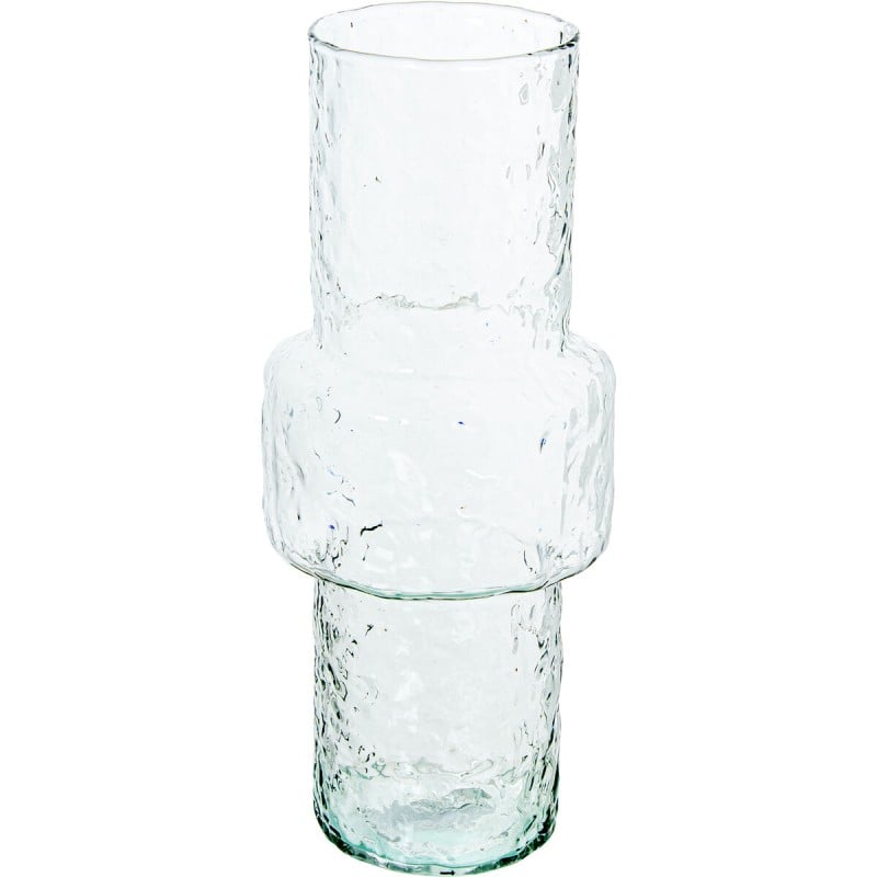 Vase Alexandra House Living Transparent Crystal 14 x 33 cm