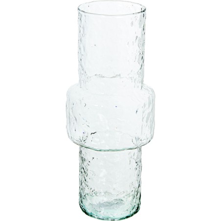 Vase Alexandra House Living Transparent Crystal 14 x 33 cm