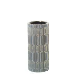 Vase Alexandra House Living Gris Céramique 12 x 26 cm