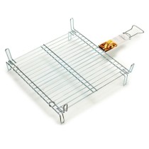 Grill Double 50 x 50 cm Verzinkter Stahl (5 Stück)