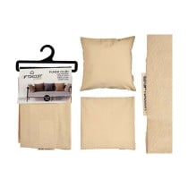 Housse de coussin Beige (45 x 0,5 x 45 cm) (12 Unités)