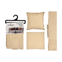 Kissenbezug Beige (45 x 0,5 x 45 cm) (12 Stück)