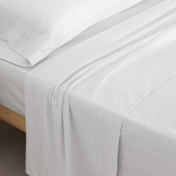 Jeu de draps SG Hogar Blanc Lit ½ persones