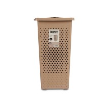 Wäschekorb Beige Kunststoff 38 L 27 x 49,5 x 38,5 cm (10 Stück)