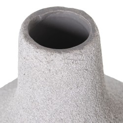 Vase Alexandra House Living Grau aus Keramik 18 x 60 cm