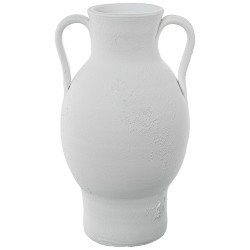 Vase Alexandra House Living Blanc Céramique 23 x 40 cm