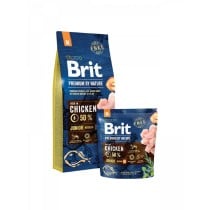 Nourriture Brit Premium by Nature Junior M Adulte Petit/Junior Poulet 3 Kg 3 g