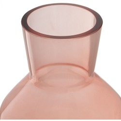 Vase Alexandra House Living Pink Golden Crystal 12 x 25 cm