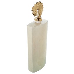 Vase Alexandra House Living Gold Metall 18 x 10 x 53 cm